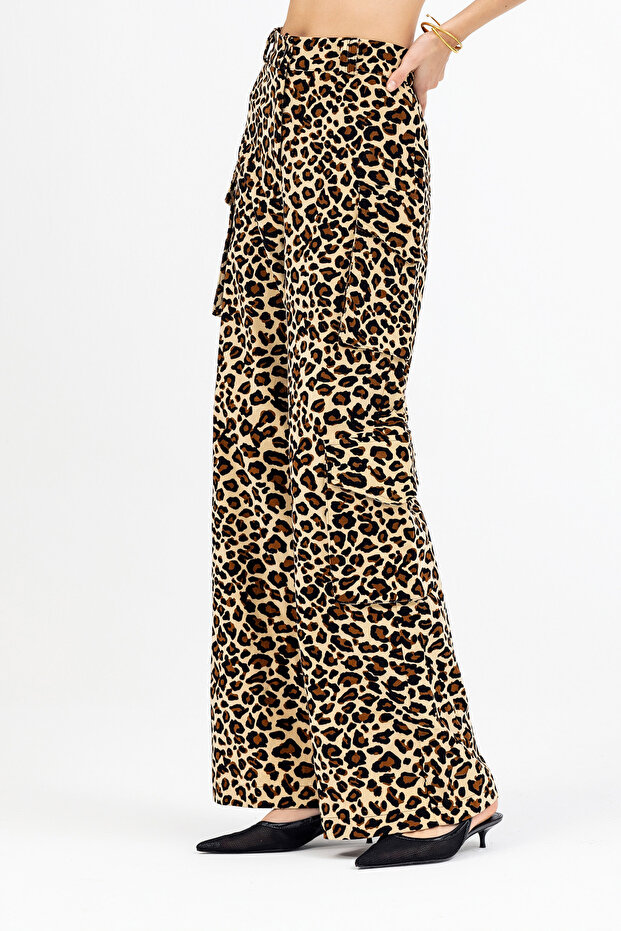 Dina Leopard Pants - 4