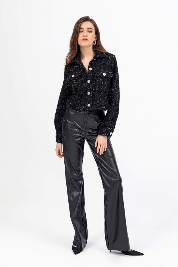 Terra Bomber Black Jacket - 5