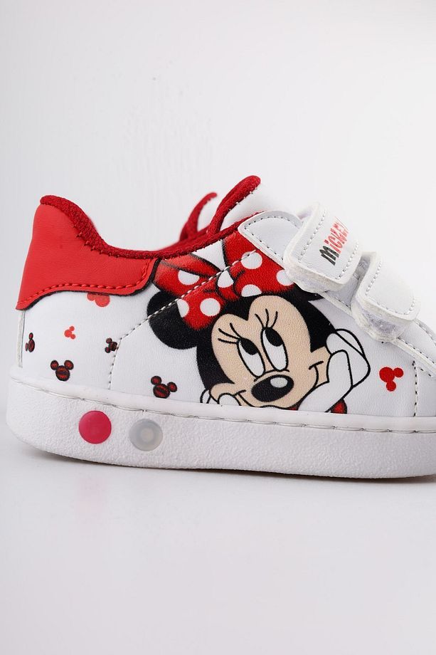 ilk Adım Ayakkabısı Kız Bebek ilk Adım Ayakkabısı Ortopedik ilk Adım Ayakkabısı Işıklı Mickey Mouse - 9