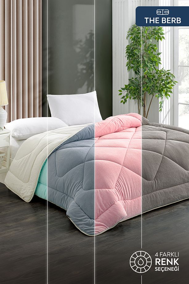 Tek Kişilik Yorgan | Welsoft Kumaş | Çift Taraflı Kullanım | 155 X 215 - 4