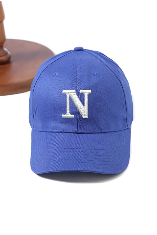 Letter N Soft Gabardine Basic Cap - 1