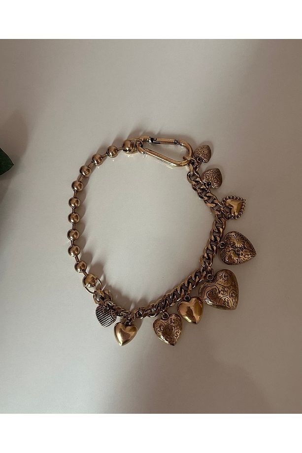 Kalp Marka Charm Kolye - 2