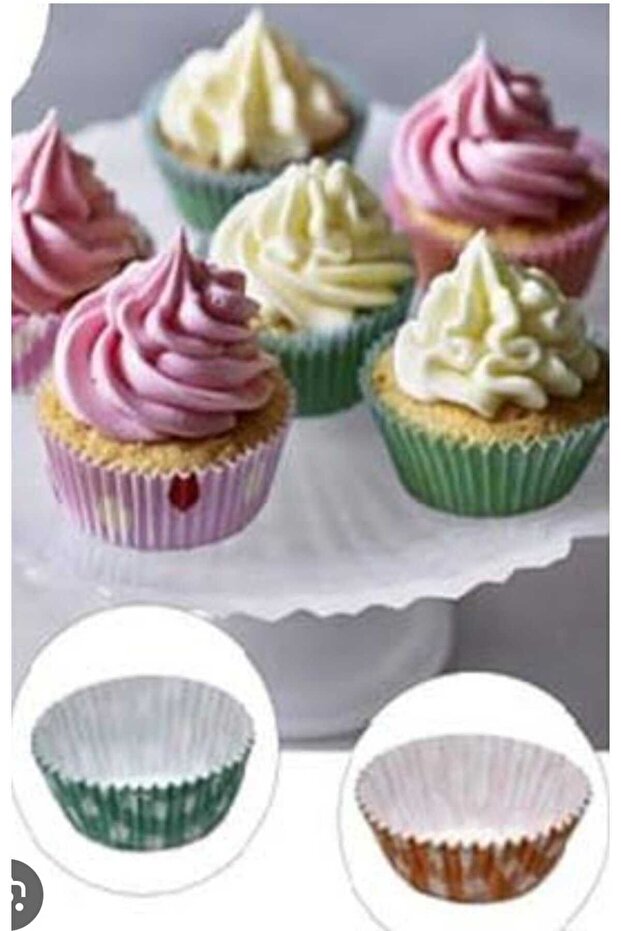 100 Muffin Baking Paper