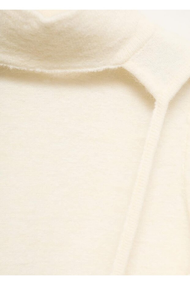 Arkası açık örgü bluz - 7