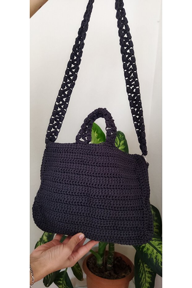 El örgüsü çanta - 3