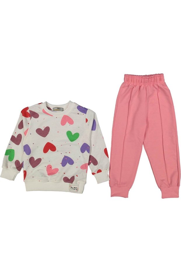 GIRL 2/11 YEARS OLD FLOWER PRINTED 2-PIECE SET