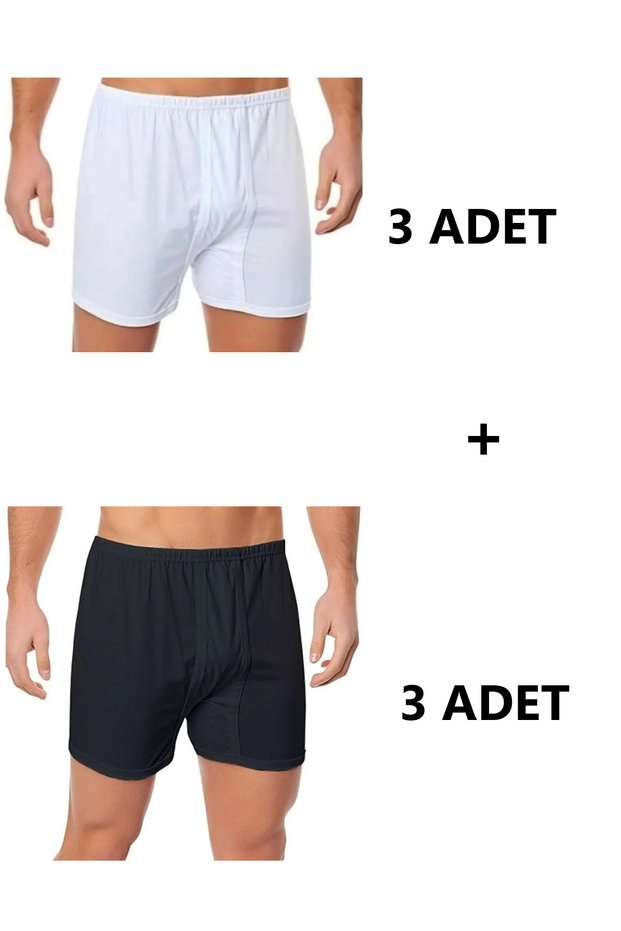 6-Piece Men's Cotton Cuffed Panties