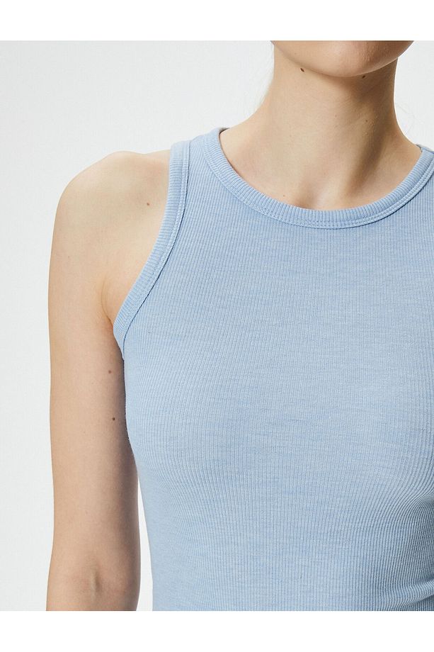 Fitilli Atlet Halter Yaka Basic - 5