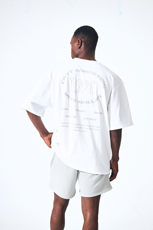 موديل 1991 طباعة منقوشة كبيرة الحجم - 1