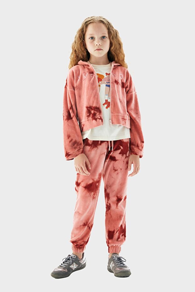 Bg Store Girl's Pink Tracksuit Top 23Pfwtj4416