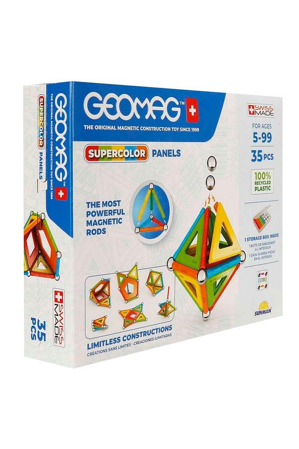 Geomag Süpercolor Manyetik Zeka Çubukları 35 Parça - 1