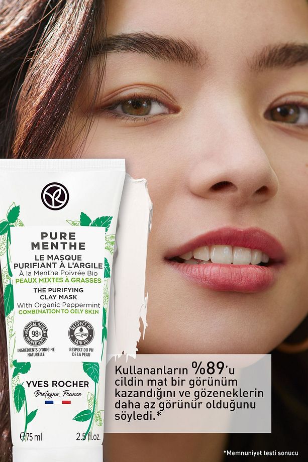 Besleyici ferah dokuya sahiptir Pure Menthe Kil Maske-75 ml NATURAL B - 2
