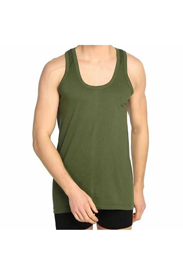 Mystery Underwear Green Men's Tank Top