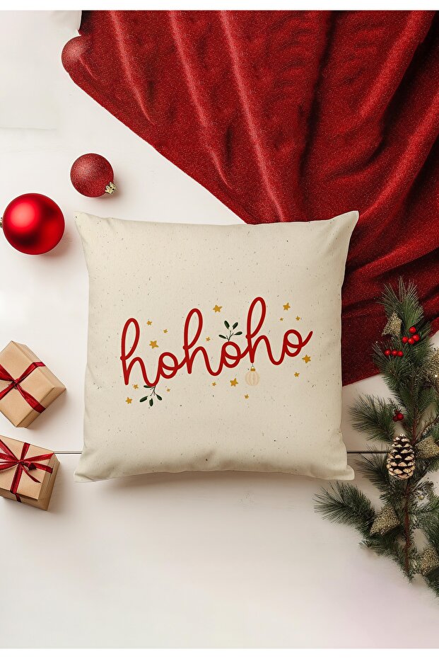 Christmas Themed Throw Pillow Cover / Christmas - Christmas Cushion Cover (Double-Sided Printed - Hidden Zipper)
