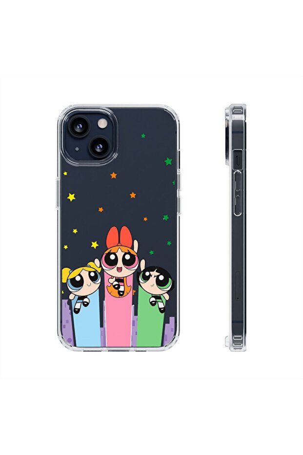 حافظة هاتف آيفون 7 بلس/ 8 بلس شفافة مطبوعة بنقوش شفافة ومطبوعة على الهاتف - 1