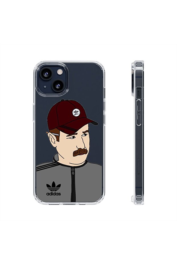 حافظة هاتف آيفون 7 بلس/ 8 بلس شفافة مطبوعة بنقوش شفافة ومطبوعة على الهاتف - 1