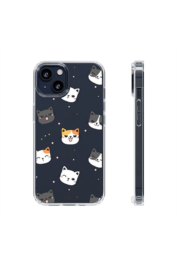 حافظة هاتف مطبوعة شفافة لهاتف آيفون 11 حافظة هاتف متينة بنمط - 1