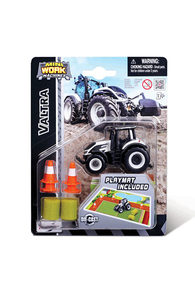 Mini Work Machines Traktör Oyun Seti - Valtra - 2