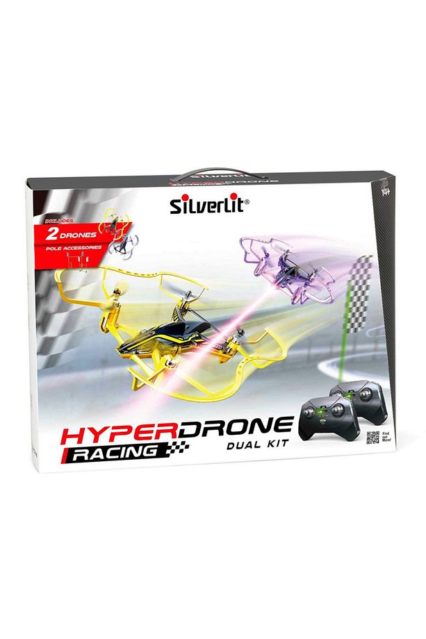 HyperDrone Yarış Büyük Kit 2.4G 4CH Gyro Çift Drone ( İç Mekan ) - 4