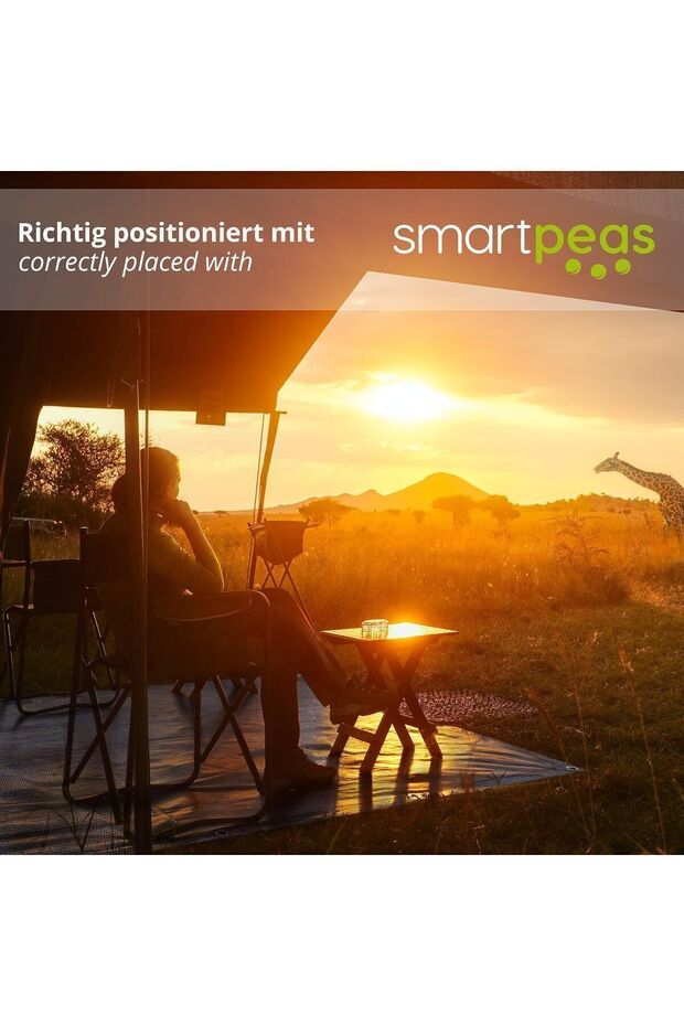 Smartpeas Çadır Önü Halısı, Kamp Halısı polietilen (HDPE) üretim - 3