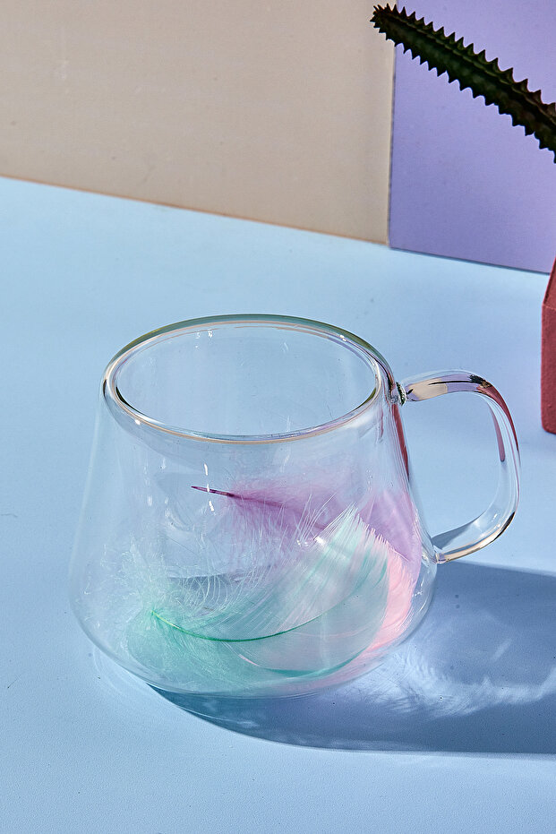 Double Feather 200 ml Cidarlı Kupa - 2