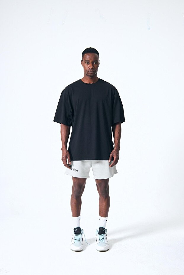 “Rules” Arka Kumaş Baskılı Oversize - 6