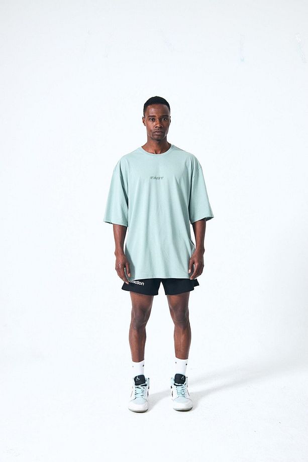 “Fast” Arka Ve Ön Kabartma Baskılı Oversize - 5