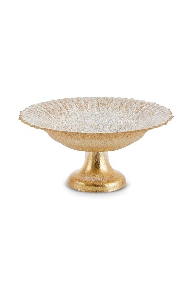 Bryan Decorative Candy Bowl with Stand Gold 22 cm