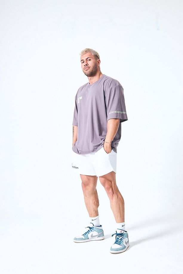 “Way Too Fast” Arka Ve Ön Kabartma Baskılı Oversize - 5