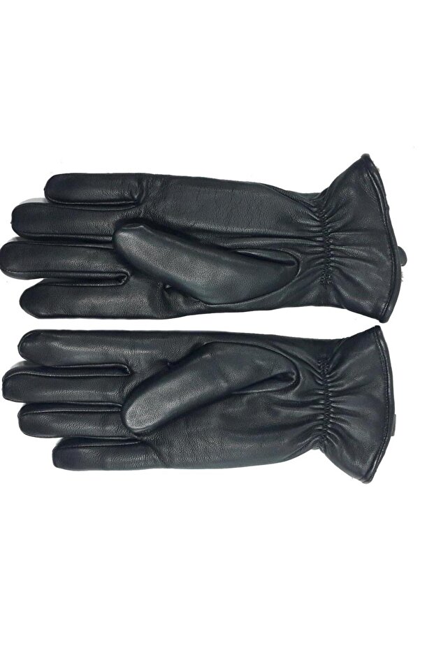 Tek Dikişli Bayan Kürklü Eldiven - 2