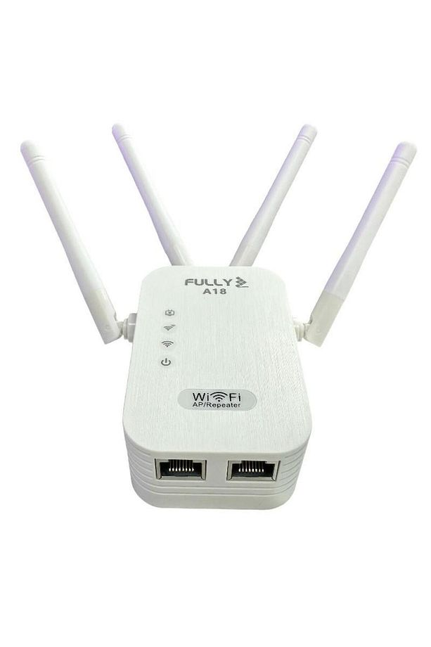 A18 Wifi Repeater Access Point 300Mbps 4Antenli WPS Özellikli - 2