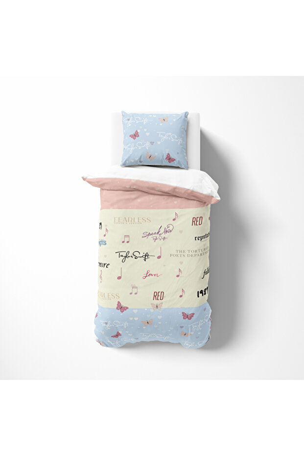Taylor Swift Colorful Duvet Cover Set (Without Sheets) - 4