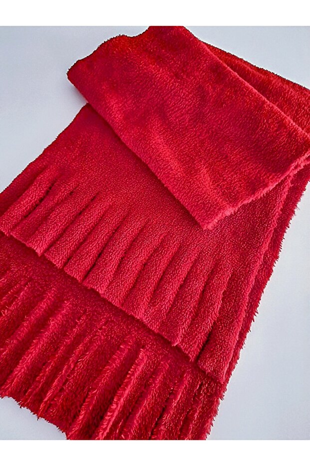 Peluş Kaşkol Atkı - 3