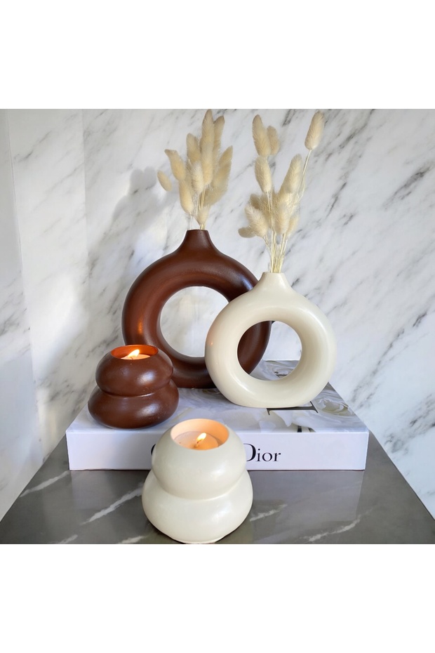 HALKA VAZO VE ŞAMDAN SETİ - 1