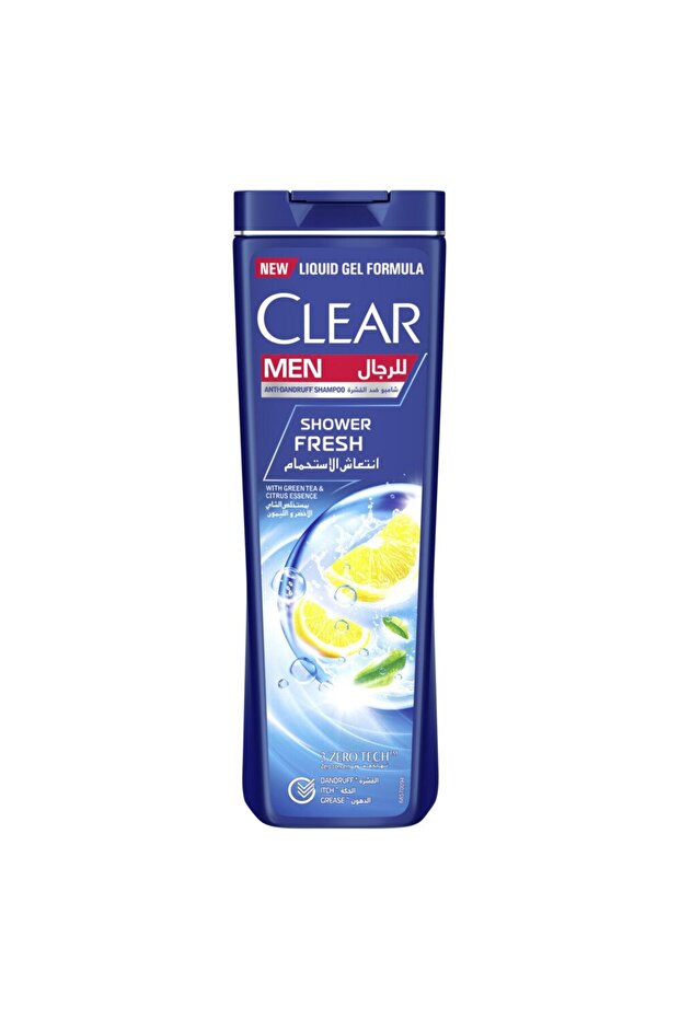 Shampoo 400 ml Shower Fresh (BLUE) --- كلير شامبو انتعاش الاستحمام 400مل ازرق