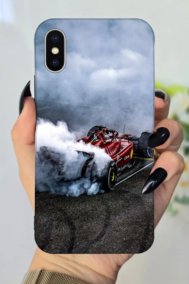 جراب سيليكون مطبوع عالي الدقة متوافق مع هاتف Apple iPhone X