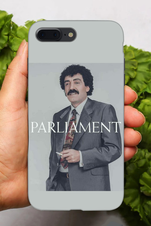 Apple iPhone 8 Plus Compatible Müslüm Baba Patterned Hd Printed Silicone Case