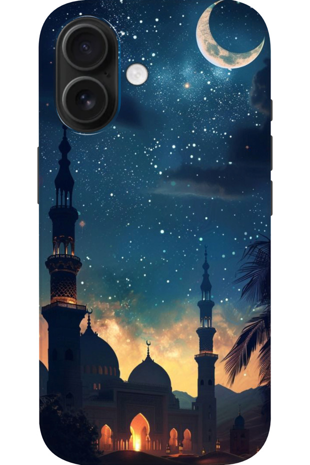 حافظة سيليكون مطبوعة بنمط HD+ متوافقة مع هاتف Apple iPhone 16