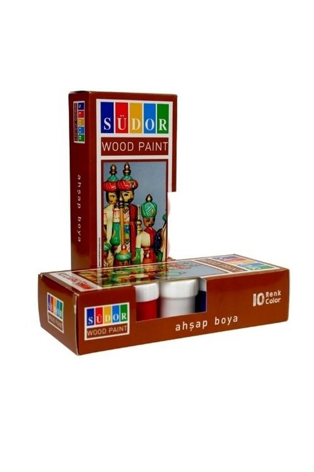 Ahşap Boya 15 ml 10 Renk Sd124 - 1