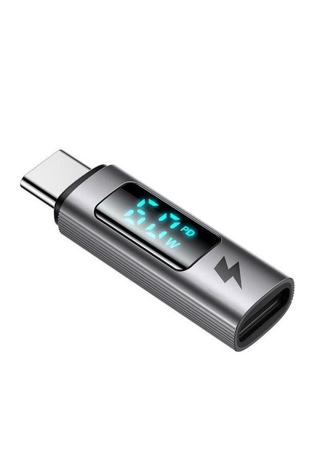 Ot-5990 Lıghtnıng To Type-c 60w 3a Dönüştürücü Adaptör- Gri - 2