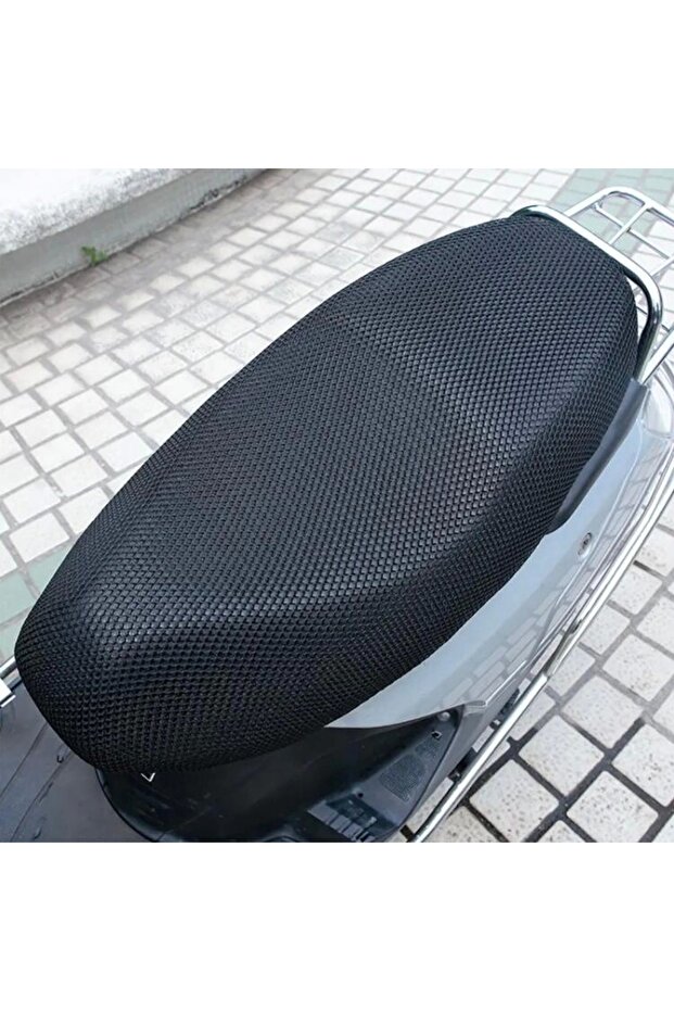 جديد Activa/TVS Jupiter - غلاف أسود مع شبكة HSB357