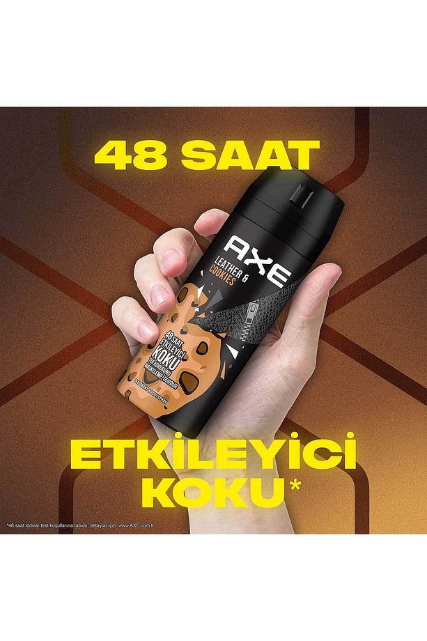 Erkek Sprey Deodorant Seti Dark Temptation Leather & Cookies 150 ml X2 - 5