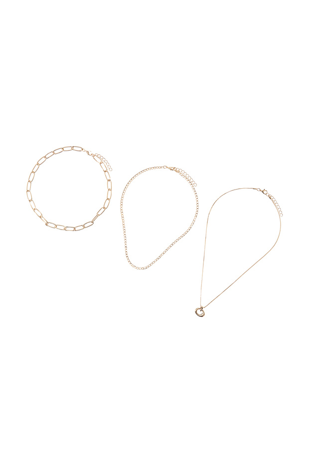 Gümüş Kolye Seti - 3