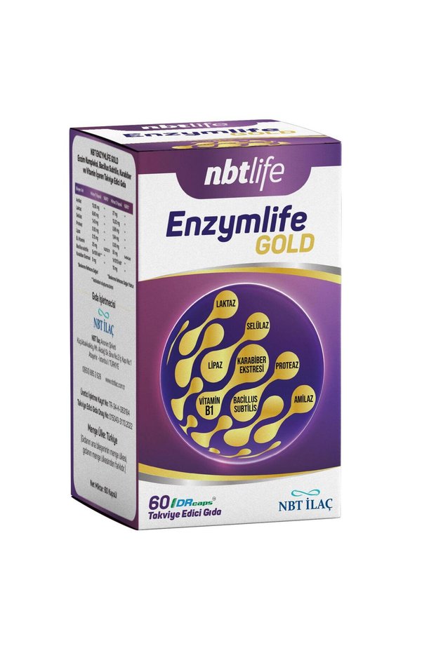 Nbtlife Enzymlife Gold 60 Capsules