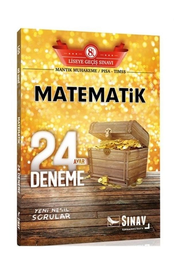 8. Sınıf Lgs Matematik 24 Ayar Deneme Sınav Dergisi Yayınları - 1
