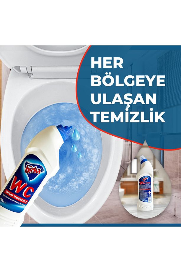 Wc Tuvalet Temizleyici 750ml 15 Adet (1 Koli) - 3