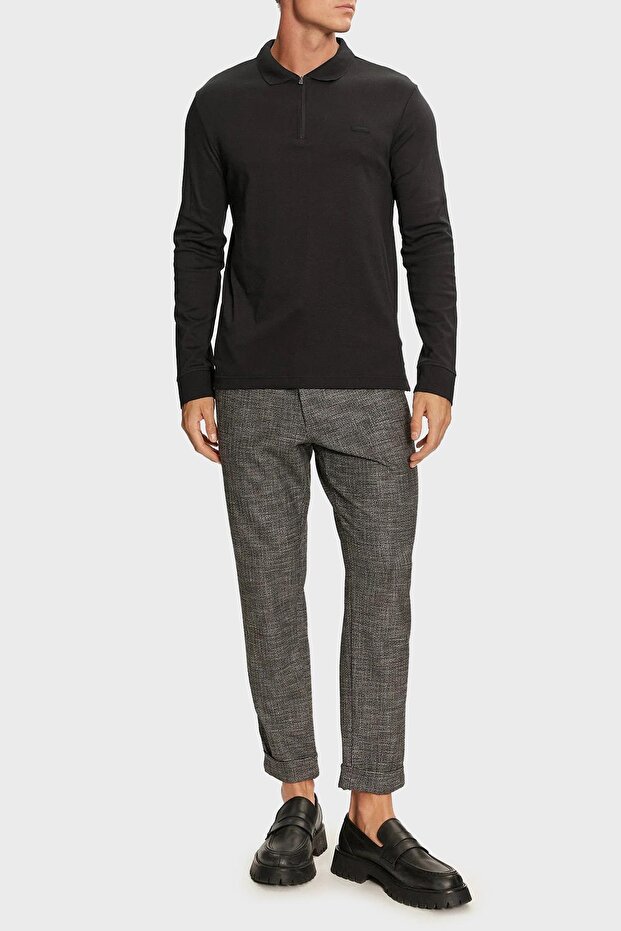 LIQUID TOUCH WELT ZIP LS POLO - 3