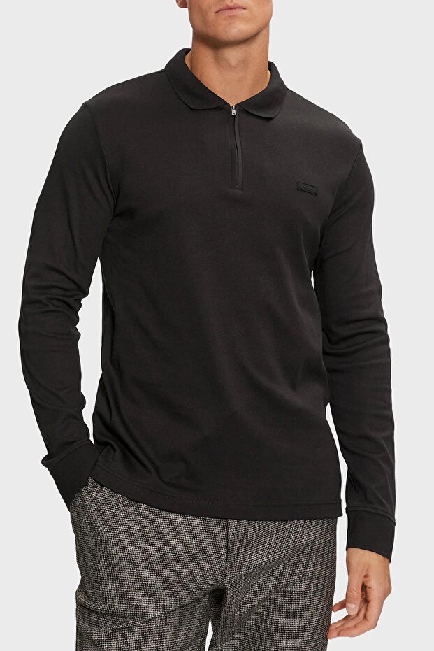 LIQUID TOUCH WELT ZIP LS POLO - 1