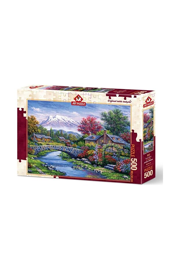 Arch Bridge 500 Piece Painting Puzzle