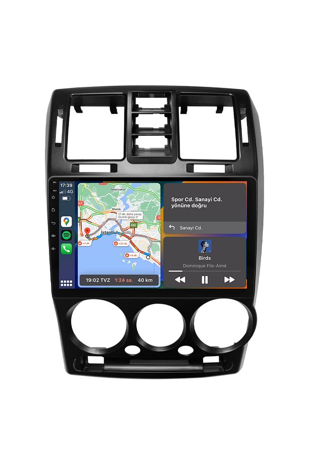 Hyundai Getz Uyumlu Android Multimedya Sistemi (2004-2006) CRV4753XR - 6